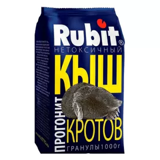 Rubit (Рубит) КЫШ реппелентное средство от кротов (гранулы), 1 кг